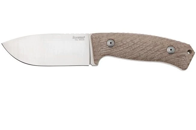 LionSteel M3 M3-CVN Natural Canvas Micarta Fixed Knife 3 LionSteel M3 M3-CVN Natural Canvas Micarta Fixed Knife