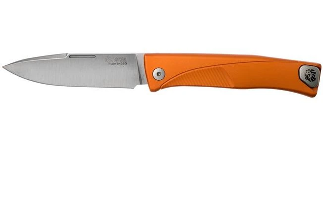 LionSteel Thrill Orange Aluminium Integral Slipjoint Pocket Knife 3 LionSteel Thrill Orange Aluminium Integral Slipjoint Pocket Knife