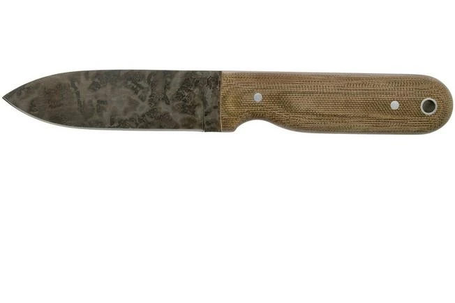 LT Wright Bushcrafter HC, 1075, Matte Green Micarta, Red Liners, Leather Sheath, Bushcraft Knife 3 LT Wright Bushcrafter HC, 1075, Matte Green Micarta, Red Liners, Leather Sheath, Bushcraft Knife