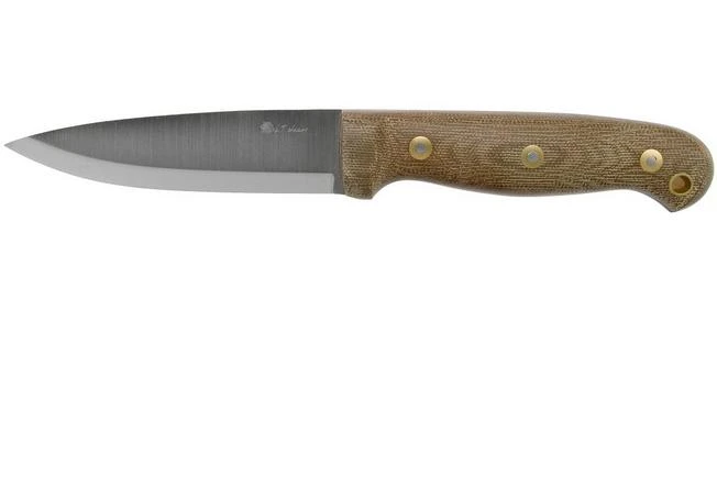 LT Wright GNS Scandi Grind, O1, Matte Green Micarta, Red Liners, Leather Sheath, Bushcraft Knife 3 LT Wright GNS Scandi Grind, O1, Matte Green Micarta, Red Liners, Leather Sheath, Bushcraft Knife