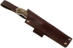 LT Wright GNS Scandi Grind, O1, Matte Green Micarta, Red Liners, Leather Sheath, Bushcraft Knife 14 LT Wright GNS Scandi Grind, O1, Matte Green Micarta, Red Liners, Leather Sheath, Bushcraft Knife -Knife Haven Sales LT GNS SC GM RL LS 06 lt wright