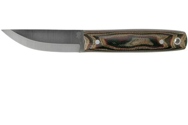 LT Wright Pronghorn, O1, Matte Python Micarta, Leather Sheath, Bushcraft Knife 3 LT Wright Pronghorn, O1, Matte Python Micarta, Leather Sheath, Bushcraft Knife