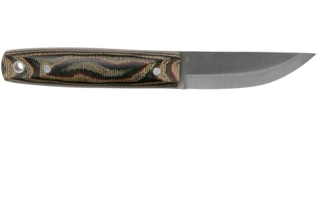 LT Wright Pronghorn, O1, Matte Python Micarta, Leather Sheath, Bushcraft Knife 4 LT Wright Pronghorn, O1, Matte Python Micarta, Leather Sheath, Bushcraft Knife - Image 2