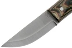 LT Wright Pronghorn, O1, Matte Python Micarta, Leather Sheath, Bushcraft Knife 11 LT Wright Pronghorn, O1, Matte Python Micarta, Leather Sheath, Bushcraft Knife -Knife Haven Sales LT PH PYM LS 03 lt wright