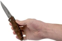 Mcusta MC-18D Classic Wave, Ironwood, Gentleman's Knives -Knife Haven Sales MC 0018D 08 mcusta