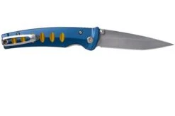 Mcusta MC-42C Katana, Blue/gold -Knife Haven Sales MC42C 02 mcusta v202106