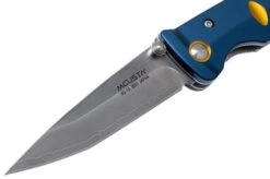 Mcusta MC-42C Katana, Blue/gold -Knife Haven Sales MC42C 03 mcusta v202106