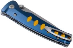 Mcusta MC-42C Katana, Blue/gold -Knife Haven Sales MC42C 04 mcusta v202106