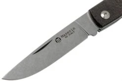 Maserin Scout Grey Micarta Pocket Knife, 163-MG -Knife Haven Sales ME 163 MG 03 maserin v201909