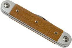 Maserin 60° Knife Sessantesimo 195/MCG Yellow Micarta Pocket Knife -Knife Haven Sales ME 195 MCG 04 maserin