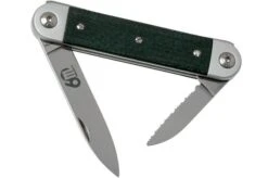 Maserin 60° Knife Sessantesimo 195/MCV Green Micarta Pocket Knife