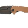 Medford Praetorian Genesis G 3V, PVD Droppoint Blade, Coyote G10 Handle, PVD Hardware Pocket Knife -Knife Haven Sales MF 21 GN 02 01 medford
