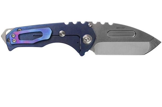 Medford Praetorian Genesis T S35VN, Tumbled Tanto Blade, Galaxy Handle, Silver Hardware Pocket Knife 4 Medford Praetorian Genesis T S35VN, Tumbled Tanto Blade, Galaxy Handle, Silver Hardware Pocket Knife - Image 2