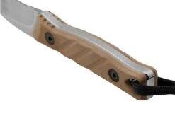 Medford Necromancer S35VN Tumbled Blade, Coyote G10 Handle, Neck Knife -Knife Haven Sales MF 22 NM 03 04 medford