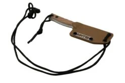 Medford Necromancer S35VN Tumbled Blade, Coyote G10 Handle, Neck Knife -Knife Haven Sales MF 22 NM 03 06 medford