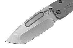 Medford Slim Midi S45VN Tumbled Tanto, Tumbled Handles, PVD HW & Clip, Pocket Knife -Knife Haven Sales MF 22 SM 03 03 medford