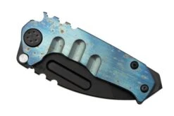 Medford Micro T, S45VN PVD Tanto Blade, Faced Flamed Galaxy Handle Pocket Knife -Knife Haven Sales MF 23 MT 01 06 medford