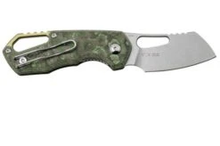 MKM Isonzo FX03-2CJ Cleaver Stonewashed, Jungle Wear Carbon Fibre Pocket Knife, Jesper Voxnaes Design -Knife Haven Sales MMK FX03 2CJ 02 mkm