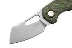 MKM Isonzo FX03-2CJ Cleaver Stonewashed, Jungle Wear Carbon Fibre Pocket Knife, Jesper Voxnaes Design -Knife Haven Sales MMK FX03 2CJ 03 mkm