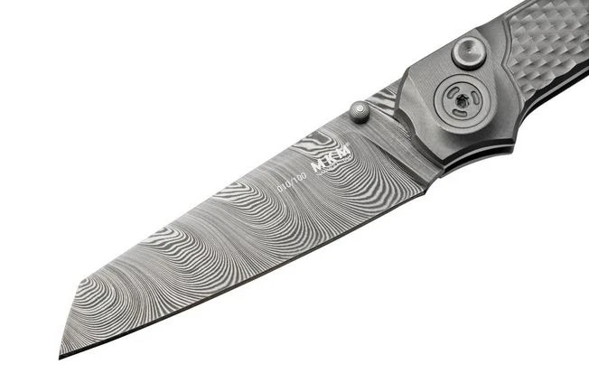 MKM Miura Damascus Limited Edition MI-D Pocket Knife, Simone Tonolli Design 5 MKM Miura Damascus Limited Edition MI-D Pocket Knife, Simone Tonolli Design - Image 3