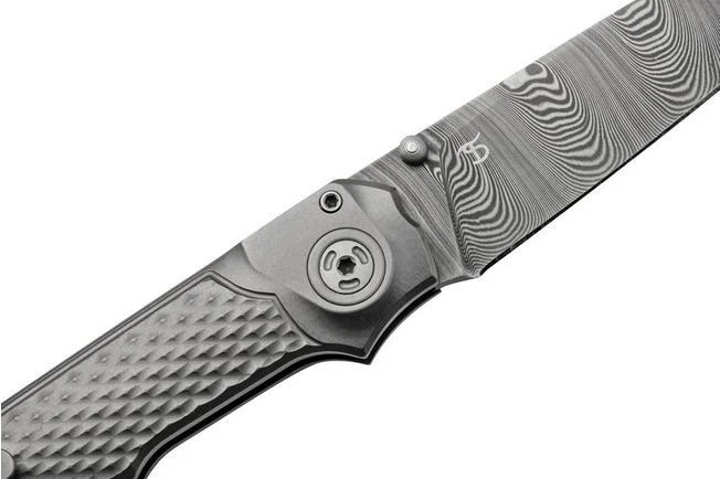 MKM Miura Damascus Limited Edition MI-D Pocket Knife, Simone Tonolli Design 7 MKM Miura Damascus Limited Edition MI-D Pocket Knife, Simone Tonolli Design - Image 5