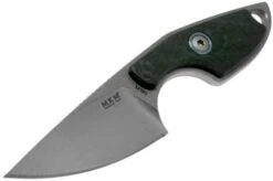 MKM Mikro 1 Drop, Stonewashed Carbon Fibre Neck Knife, Jesper Voxnaes Design -Knife Haven Sales MMK MR01 CF 03 mkm knives