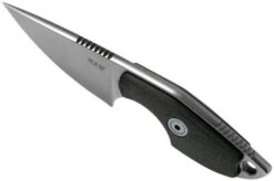 MKM Mikro 1 Drop, Stonewashed Carbon Fibre Neck Knife, Jesper Voxnaes Design -Knife Haven Sales MMK MR01 CF 04 mkm knives