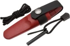 Morakniv Mora Eldris Red 12630 Necker With Luxury Sheath And Firesteel -Knife Haven Sales MO12630 07 mora eldris mo12630 07