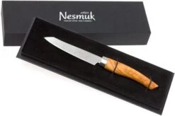 Nesmuk SOUL Paring Knife 9,6 Cm, Olive Wood, S3O902013 -Knife Haven Sales NES3O902013 07 nesmuk soul nes3o902013 07