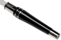 Nontron No. 25 Nickel Silver Turning Ferrule, Marquetry Ebony Aluminium, Double Ferrule NN25DVEBALU Pocket Knife -Knife Haven Sales NN25DVEBALU 05 nontron