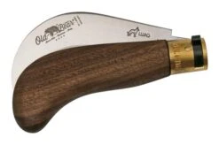 Old Bear Pruning Walnut L, 9747-21-LN Pruning Knife -Knife Haven Sales OB9747 21 LN 04 oldbear