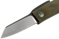 Ohta FK5 Higonokami-pocket Knife, Green Canvas Micarta -Knife Haven Sales OHTA OFF FK5 M G 03 ohta knives