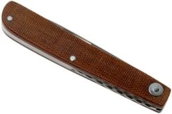 Ohta OLF SS FK Ohta Light Folder Pocket Knife, Natural Canvas Micarta -Knife Haven Sales OHTA OLF SS FK M N 04 ohta knives