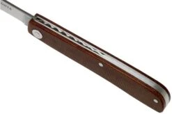 Ohta OLF SS FK Ohta Light Folder Pocket Knife, Natural Canvas Micarta -Knife Haven Sales OHTA OLF SS FK M N 07 ohta knives