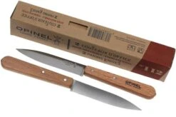 Opinel Paring Knives, Set Of 2 N°122 Natural, Stainless -Knife Haven Sales OP001223 07 opinel no 112 op001223 07