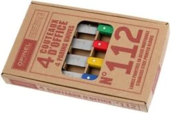 Set Of 4 Opinel Paring Knives N°112 Classiques -Knife Haven Sales OP001233 09 opinel tafelmesset op001233 09