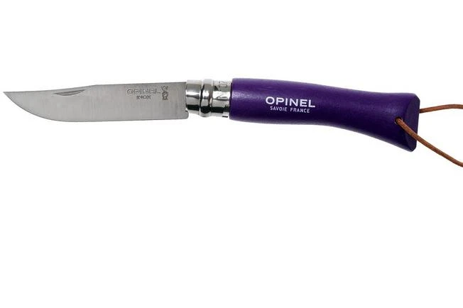 Opinel Trekking No. 07RV Pocket Knife, Violet 3 Opinel Trekking No. 07RV Pocket Knife, Violet