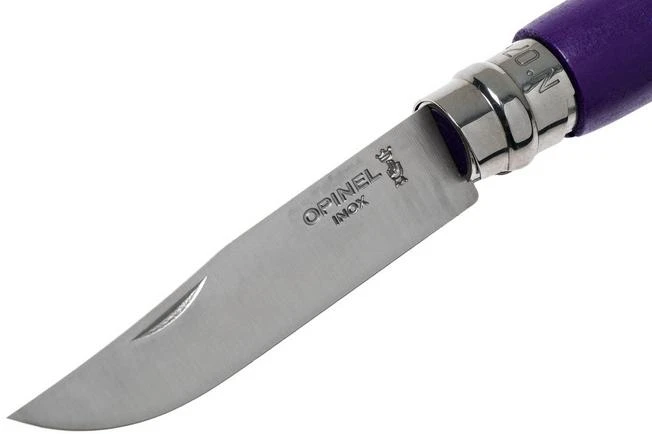 Opinel Trekking No. 07RV Pocket Knife, Violet 5 Opinel Trekking No. 07RV Pocket Knife, Violet - Image 3