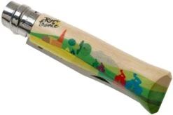 Opinel No 08 Tour De France 2020 Printed 2397, Stainless Steel, Pocket Knife -Knife Haven Sales OP002397 04 opinel