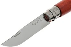 Opinel Pocket Knife No. 8 Luxury Range, Stainless Steel, Padouk -Knife Haven Sales OP226086 03 opinel v201909