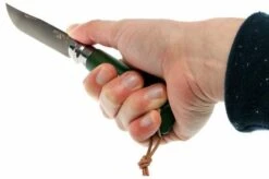 Opinel Trekking Pocket Knife No. 08, Khaki -Knife Haven Sales OPT001703 05 opinel trekking opt001703 d5