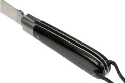 Otter Anchor Knife SET 173 Large Stainless, Grenadilla, Brass Anchor, Leather Strap, Pocket Knife -Knife Haven Sales ORSET173 04 otter