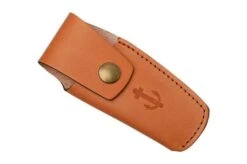 Otter Anchor Knife SET 173 Large Stainless, Grenadilla, Brass Anchor, Leather Strap, Pocket Knife -Knife Haven Sales ORSET173 08 otter