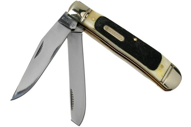 Old Timer Large Trapper 95OTB Saw Cut Bone Slipjoint Pocket Knife 3 Old Timer Large Trapper 95OTB Saw Cut Bone Slipjoint Pocket Knife