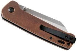 QSP Knife Penguin QS130-K Copper, Satin, Pocket Knife -Knife Haven Sales QS130 K 04 qsp