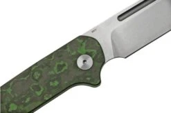 QSP Knife Penguin QS130SJ-E1, CPM 20CV Stonewashed, Fat Carbon Jungle Wear, Slipjoint Pocket Knife -Knife Haven Sales QS130SJ E1 05 qsp