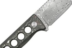 QSP Knife Canary QS141-E Damascus, Aluminium Foil Carbon Fibre, Neck Knife 12 QSP Knife Canary QS141-E Damascus, Aluminium Foil Carbon Fibre, Neck Knife -Knife Haven Sales QS141 E 05 qsp