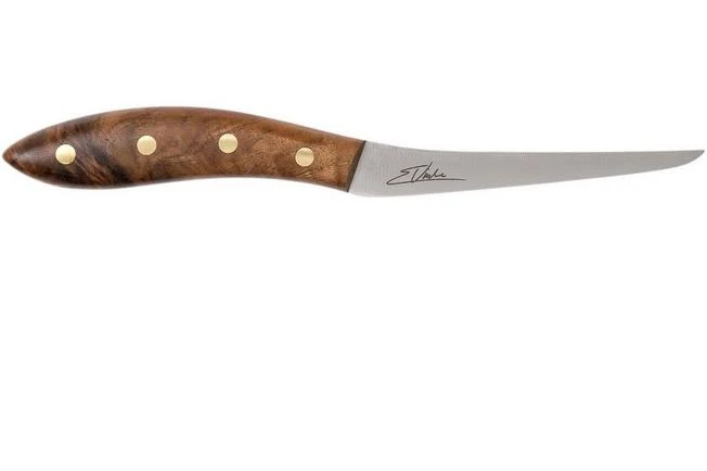 Robert Herder Edwin Vinke's Special Flexible Fillet Knife 13 Cm Walnut Wood 4 Robert Herder Edwin Vinke's Special Flexible Fillet Knife 13 Cm Walnut Wood - Image 2