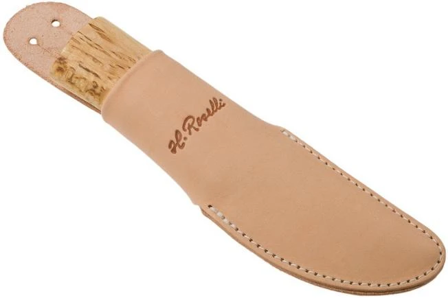 Roselli Grandfather Knife R120 Leather Sheath, Outdoor Knife 8 Roselli Grandfather Knife R120 Leather Sheath, Outdoor Knife - Image 6