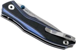 Real Steel Horus E802 Black/Blue 7432, Pocket Knife -Knife Haven Sales RL7432 04 real steel